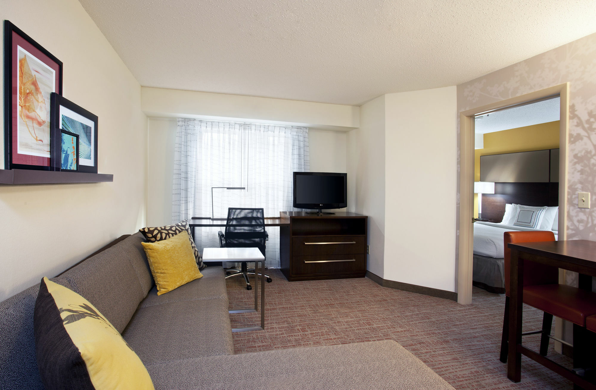 Residence Inn By Marriott Pittsburgh Airport Робинсон-Тауншип Номер фото
