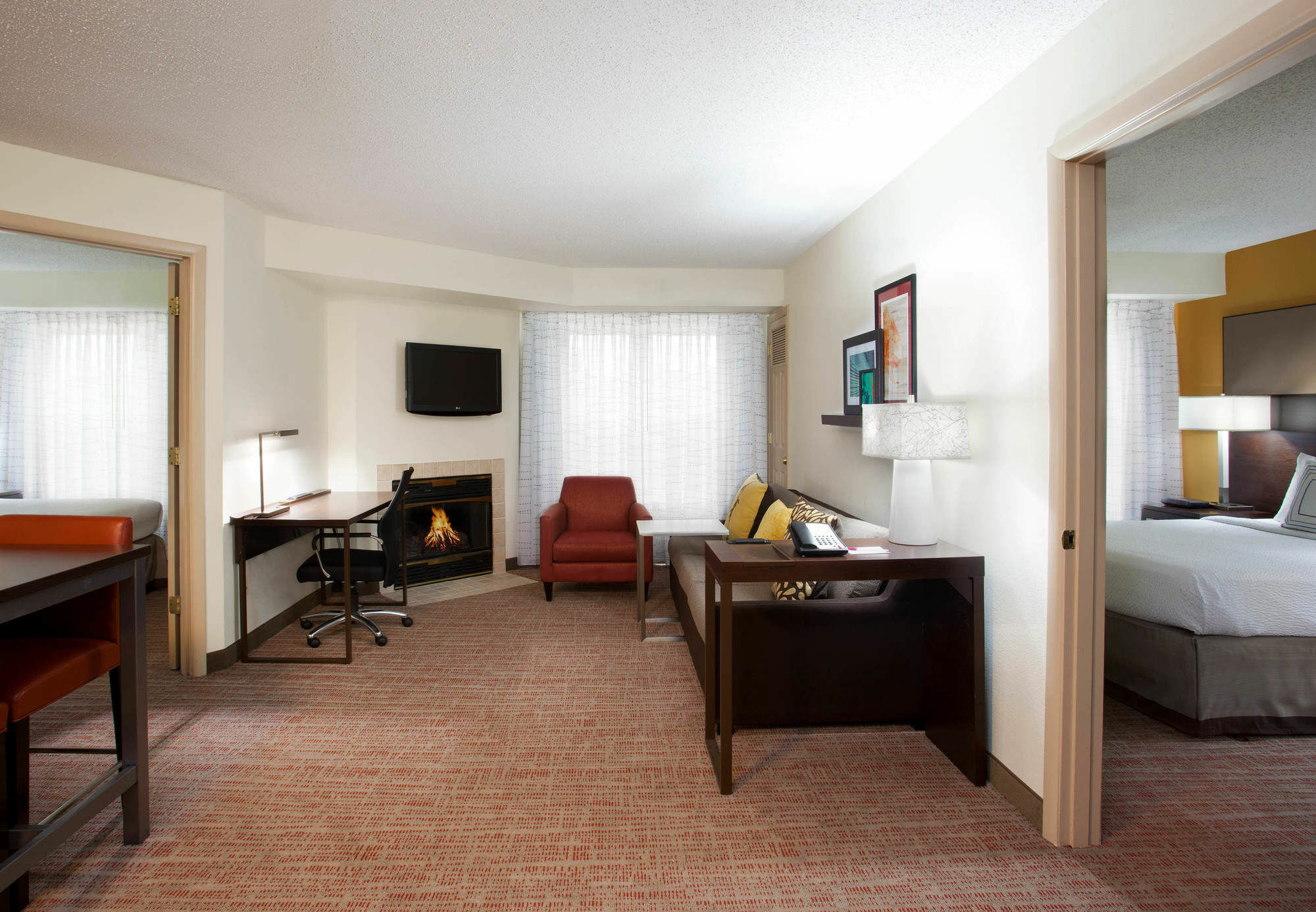 Residence Inn By Marriott Pittsburgh Airport Робинсон-Тауншип Номер фото